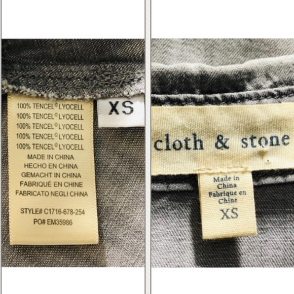 Anthropologie Cloth & Stone Top-c2 - Picture 8 of 8